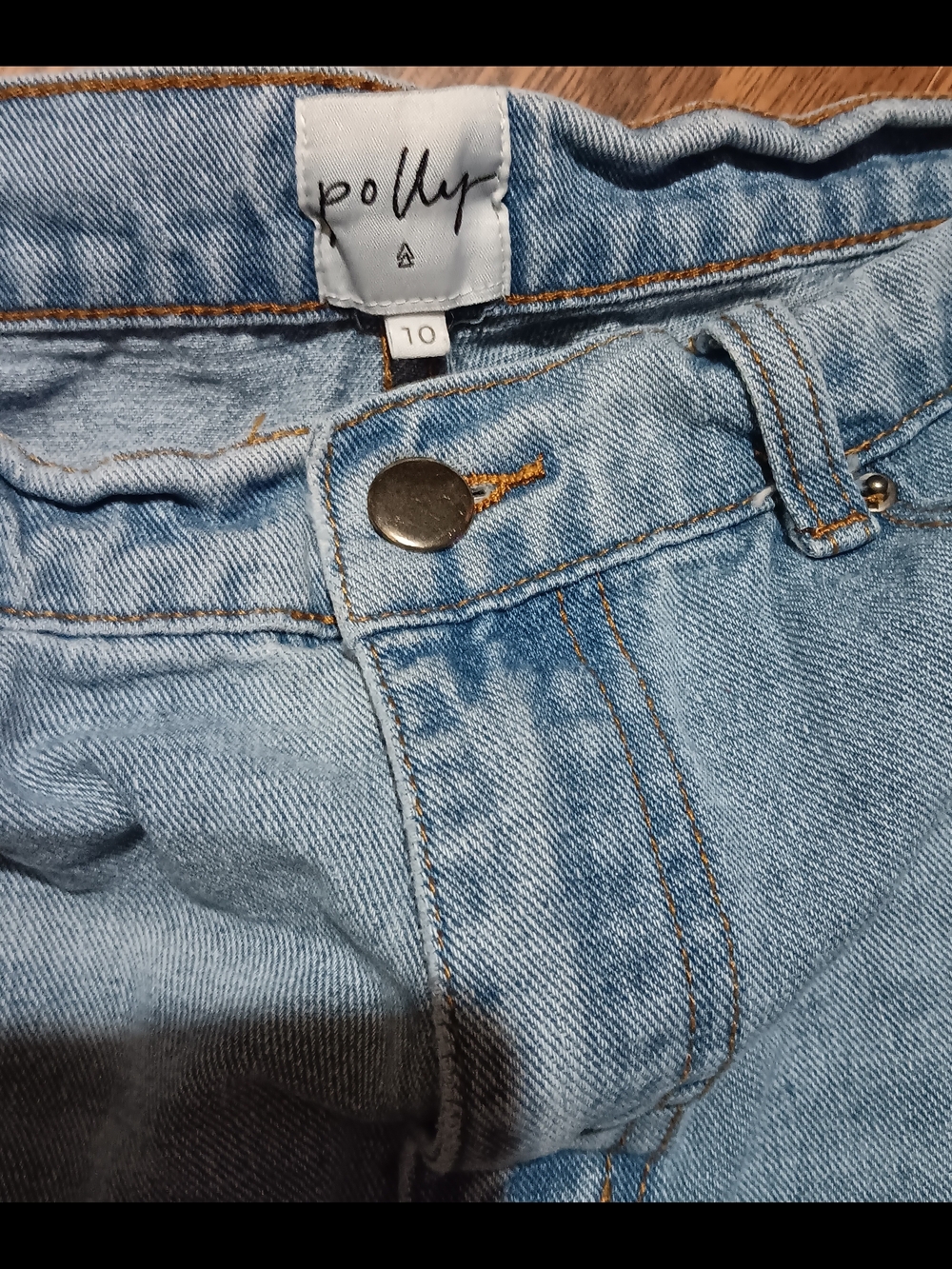 Light Blue Distressed Ripped Jeans - Picture 3 of 4